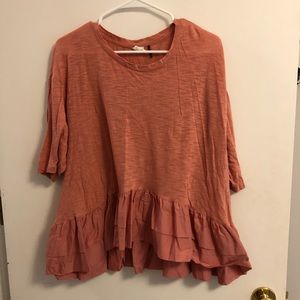 Akemi and Kin peplum top